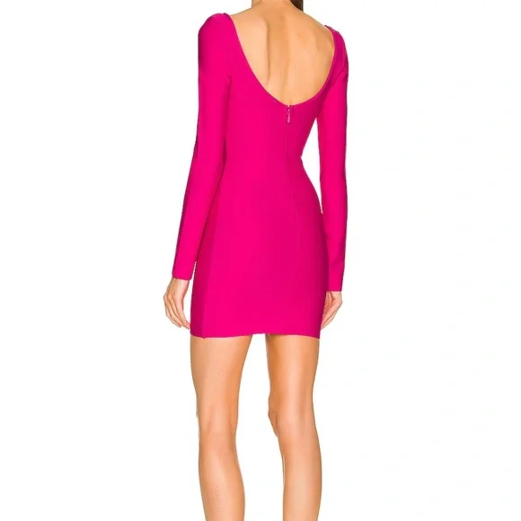 Superdown Hot Pink Mini Dress - Picture 2 of 3